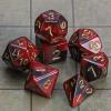 CiaraQ DND Polyhedral Dice Set with a Black Dice Bag for D&D RPG MTG Role Playing Table Games view 2