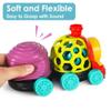 iPlay, iLearn Baby Toy Train, Infant Soft Cars for 6-12 Month Boy, Musical Push N Go Truck, Toddler Sensory Ball Rattle, Development Grasp Babies Birthday Gift 7 8 9 10 11 18 Month 1 2 Year Old Girl view 3
