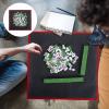 BESTOYARD Mini Chinese Mahjong Game Set: Travel Mahjong Game 144 Tile Mini Mahjong Game Family Board Game Party Mahjong Toy with Storage Bag for Chinese Style Game Play 24mm view 2