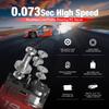 AGFRC 19KG RC Low-Profile Digital Servo - 0.073s High Speed, Full CNC Metal Gear, Brushless Motor, Programmable Servo Motor with 25T Metal Horn for 1/10 RC Cars, Trucks, Robots (A50BHL) view 3