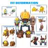 Maikerry 5-in-1 BOSS Robot Set - Action Figures Toys for Game Fans - Birthday and Party Gifts for Boys & Girls view 4