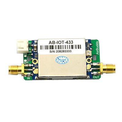 Two-Way Lora Signal Booster, 433MHz /510MHz /868MHz JMT Power Signal Amplifier Module WiFi Range Extender Transmitting & Receiving for Lora Router Ethernet RC Drone (IOT-433MHz SMA)