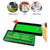 Golf Pen Set & Mini Desktop Golf Putting Green Game - Funny Gifts for Golfers, Adults, Teens, Boss, Coworkers - Office Desk Toy and Unique Stocking Stuffers view 2