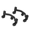 Dilwe 2Pcs RC Pull Rod Base Seat, Aluminum Alloy Pull Rod Base RC Accessories for WPL C24 C14 C14K C24K 1/16 RC Car Upgrade Parts RC Car Replacement Parts(Black) view 1