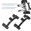 Dilwe 2Pcs RC Pull Rod Base Seat, Aluminum Alloy Pull Rod Base RC Accessories for WPL C24 C14 C14K C24K 1/16 RC Car Upgrade Parts RC Car Replacement Parts(Black) view 3