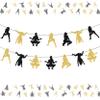 Cheereveal Twerk Banner Garland Set, Pole Dance Party Decorations Funny Birthday Banner for Bachelorette Stripper Party Supplies view 2