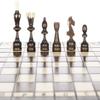 Beautiful Handcrafted Wooden Chess Set with Wooden Board and Handcrafted Chess Pieces - Gift idea Products (18.5" (47 cm)) view 3