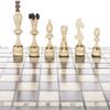 Beautiful Handcrafted Wooden Chess Set with Wooden Board and Handcrafted Chess Pieces - Gift idea Products (18.5" (47 cm)) view 4