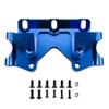 Aluminum Front Bulkhead Upgrade Parts Fits for Traxxas Slash 2WD Rustler Stampede Bandit Replacement 2530 2530A Blue-Anodized view 1