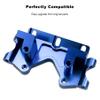 Aluminum Front Bulkhead Upgrade Parts Fits for Traxxas Slash 2WD Rustler Stampede Bandit Replacement 2530 2530A Blue-Anodized view 3