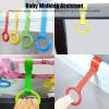 4Pcs Baby Crib Pull Rings, Baby Bed Stand Up Rings Toddler Walking Assistant Pull Up Ring Play Gym Crib Pull Ring for Toddler Kids Children view 4
