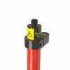 1.28" Stakeout Orange Prism Pole & Mini Bipod,Surveying,for Topcon,Sokkia,SECO,Robot view 2