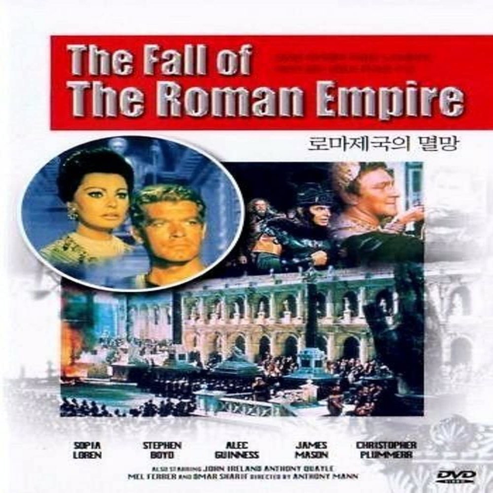 The Fall of The Roman Empire(1964) DVD Sophia Loren