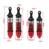 4pcs RC Shock Absorber, Enhanced Off Road Performance RC Damper 1/10 Scale Springs Shocks for RC Enthusiasts Racing and Rough Terrain Driving(red) view 2