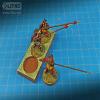 LITKO 3x1 Formation Rank Tray for 25mm Circle Bases view 3