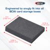 BCW Monster Pads - 20 Pack | Foam Card Dividers for Trading Card Storage Boxes | Acid-Free Foam Inserts | Expanding Foam Spacers for Cards | Protect & Organize Collectible Cards view 3
