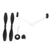 RC Airplane Landing Gears, Sturdy Full Kit RC Airplane Replacement Parts Reasonable Shape Practical for WLToys XK F949S RC Fixed Wing Plane view 4
