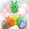 Easter Basket Stuffers,Easter Basket Essentials,4pcs Squishy Easter Bunny Stress Balls for Adults Easter Stress Relief Fidget Balls,Easter Party Favors Easter Basket Ideas Gifts (4pcs-C) view 2
