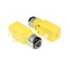 2pcs TT 130 DC3V-6C DC Slow Down Gear Motor 130MOTOR for Smart Car Robot for ARDUINO DIY KIT view 2
