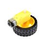 1SETS TT Motor 130 with The Wheel Smart Car Robot Gear Motor for ARDUINO DC3V-6C DC Slow Down Gear Motor 1PCS + 1pcs 65MM Wheel view 1