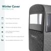 WONDERFOLD Cold Weather Shield Stroller Cover for Winter Made of Premium Breathable Cationic Fabric Filled with Cotton for Warmth, Hook-and-Loop Window Openings (Fts Only W4 Elite/Luxe) view 3