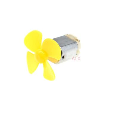 5SETS dc Micro 130 Gear Motor with Fan Blade Small Propeller 3-6V for ARDUINO DIY Experiment 3V 6v