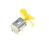 5SETS dc Micro 130 Gear Motor with Fan Blade Small Propeller 3-6V for ARDUINO DIY Experiment 3V 6v view 4