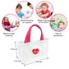 Liberry Doctor Kit for Toddlers 3-5 Years Old, 18-Piece Doctor Bag Pretend Play Toys, Durable Medical Kit with Toy Stethoscope, Pink Doctor Gift for Girls view 4