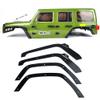 RCLIONS Stainless Steel RC Wheel Fender Flares with Screws for Axial SCX6 Upgrades AXI05000 1/6th RC Crawler Car view 1
