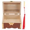 Box Treasure Chest Multi-Function Money Case Home Accessory Household Coin Bank Decorative Coin Bank Household Piggy Bank Vintage Money Case Decorative Money Case view 1