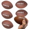 GiftExpress 6-Pack 6" Foam Football Stress Balls, Sport Balls, Decoration Party Favor, Football Themed Party Supplies view 1