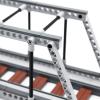 Classic Train Building Bridge City Passenger Express Train Tracks Toys Accessories Railroad Construction Building Block Compatible with Major Brand (Train Bridge) view 4