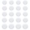 Boao 20 Pieces Piggy Bank Stopper Replacement Piggy Bank Plugs Bulk Rubber Saving Box Stopper(5 Sizes,White) view 1