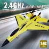 GoolRC FX620 RC Airplane, 2.4GHz Remote Control Airplane, 2 Channel RC Plane, SU-35 RC Glider EPP Aircraft Model with 3-Axis Gyro, Outdoor Flight Toys for Teens and Adults with 2 Battery (Blue) view 3
