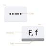 CARDDIA International Morse Code Educational Flash Cards (ITU Standard), 53 Pieces, Standard Playing Card Size, Sturdy, Water Resistant view 3