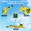 GoolRC FX620 RC Airplane, 2.4GHz Remote Control Airplane, 2 Channel RC Plane, SU-35 RC Glider EPP Aircraft Model with 3-Axis Gyro, Outdoor Flight Toys for Teens and Adults with 2 Battery (Red) view 4