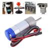 12V 100RPM High Torque DC Brushed Encoder Motor Micro Gear Box Motor Steel with Plastic Encoder Housing Powerpoles for Motor 4-pin Encoder Connector view 3