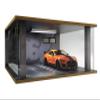 1/18 Scale Model Car Display Case - 1:18 Car Garage Display Case with Clear Acrylic Cover and LED Lighting for Die-Cast Cars, 2 Parkings 86 view 1