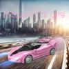 Yomwet Remote Control Car, Pink RC Cars for Girls, Rechargeable RC Racing, Electric Power On Road High Speed Drift Model Vehicle Toy with Led Headlight, Birthday for Kids Age 3+ view 4