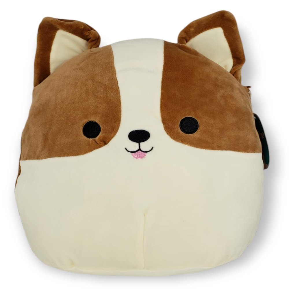 SQUISHMALLOW KellyToys - 12 Inch (30cm) - Reginald The Corgi - Super Soft Plush Toy Animal Pillow Pal Buddy Stuffed Animal Birthday Gift