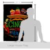 Ornament Collection Viva de Mayo House Flag Pack Summertime Cinco Party Cactus Pinata Sombrero Mexican Fiesta Outdoor Applique Decoration Banner Small Garden Yard Gift Double-Sided, Made in USA view 2