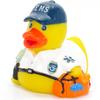 Emergency Medical Service Technician Rubber Duck Bath Toy | Fist Responder, EMS, EMT | Weighted, Safe, Floating | 100's of Styles to Chose | Collect Them All | 3.5 x 3.5 x 3.5 view 2