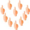 Tiny Hands Middle Finger 10 PCS Little Finger Puppets Mini Finger Hands Miniature Small Hands Tiktok for Game,Game, Halloween, Christmas, Funny Hand Accessories view 1