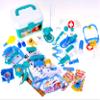 PowerTRC 48-Piece Kids Doctor Play Set | Pretend Medical Kit with Realistic Tools & Working Stethoscope | Fun Educational Toy for Boys and Girls Ages 3+ | Blue view 1