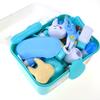 PowerTRC 48-Piece Kids Doctor Play Set | Pretend Medical Kit with Realistic Tools & Working Stethoscope | Fun Educational Toy for Boys and Girls Ages 3+ | Blue view 4