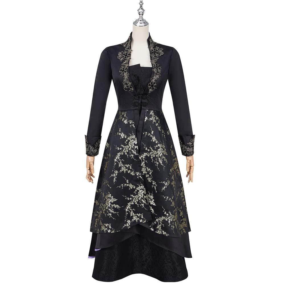 Weixu Witch Cosplay Costume Dress for Women of Vengerberg Deluxe Uniform Halloween Outfit S