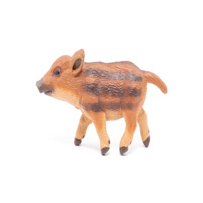 Papo -Hand-Painted - Figurine -Wild Animal Kingdom -Young Wild Boar -50289 -Collectible - for Children - Suitable for Boys and Girls- from 3 Years Old, Multicolor