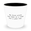 realpeoplegoods Funny RC Planes Gift - RC Aircraft Ceramic Shot Glass - RC Plane Pilot Present - Radio Controlled Aircraft - My First Plane view 1