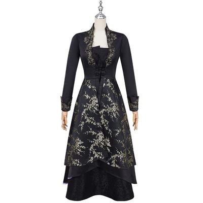 Weixu Witch Cosplay Costume Dress for Women of Vengerberg Deluxe Uniform Halloween Outfit XL