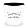 realpeoplegoods Funny RC Planes Gift - RC Aircraft Ceramic Shot Glass - RC Plane Pilot Present - Radio Controlled Aircraft - Smooth Landings view 1